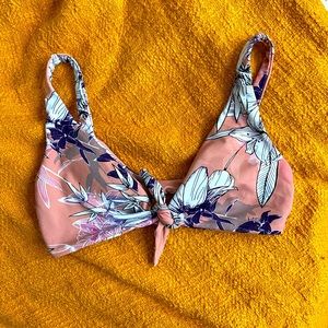 Midori Bikinis Bonzai Hana Tie Swim Top Size M